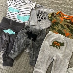 Lot of 3 • Baby Boy Outfits